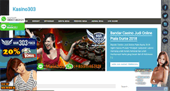 Desktop Screenshot of kasino303.com
